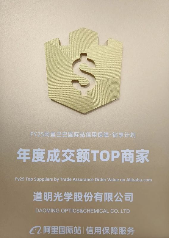 庆幸时刻丨win必赢光学荣获阿里国际站“年度成交额TOP商家”奖项